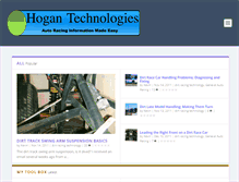 Tablet Screenshot of hogantechnologies.com